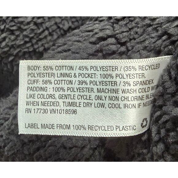 Goodfellow & Co Men's Quarter Zip Black Adaptive Sweatshirt- Size Medium - Picture 3 of 4